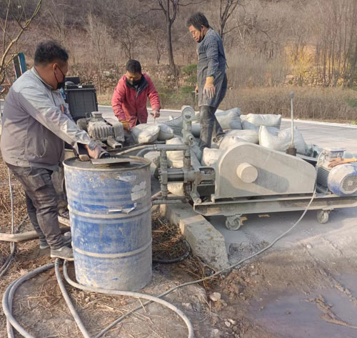 雅安路面下沉注浆